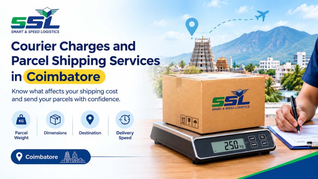 Courier Charges & Parcel Shipping Services in Coimbatore